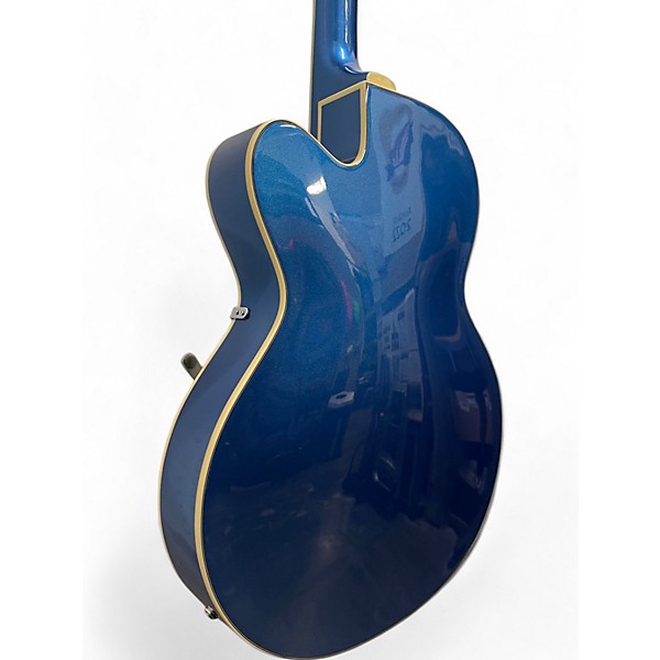 Used Gretsch Guitars Used Gretsch Guitars G5420T Electromatic Azure Metallic Hollow Body Electric Guitar