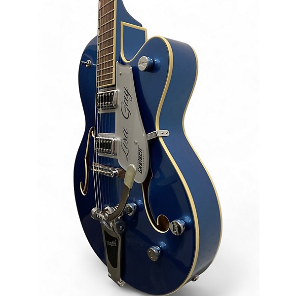 Used Gretsch Guitars Used Gretsch Guitars G5420T Electromatic Azure Metallic Hollow Body Electric Guitar