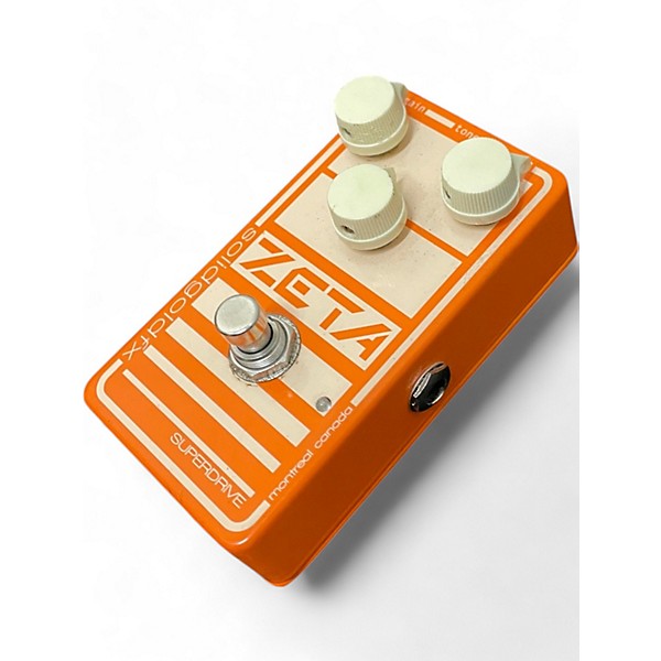 Used SolidGoldFX zeta superdrive Effect Pedal