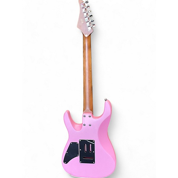 Used EART S style Pink Solid Body Electric Guitar