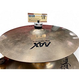 Used SABIAN Used SABIAN 14in AAX Stage Hi Hat Pair Cymbal