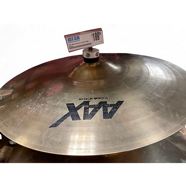 Used SABIAN Used SABIAN 18in AAX V-Crash Cymbal