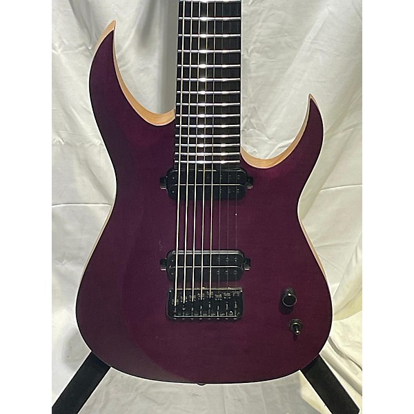 Used Schecter Guitar Research Used Schecter Guitar Research John Browne Tao-8 Trans Purple Solid Body Electric Guitar