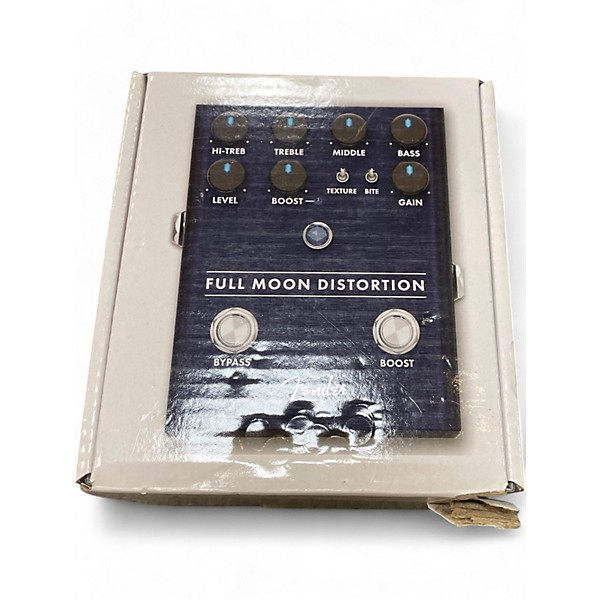 Used Fender full moon distortion Effect Pedal