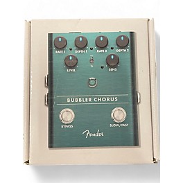 Used Fender BUBBLER CHORUS Effect Pedal