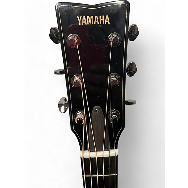 Used Yamaha FG9M Natural Acoustic Electric Guitar