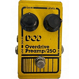 Vintage 1980 DOD Analog Overdrive Preamp 250 Effect Pedal