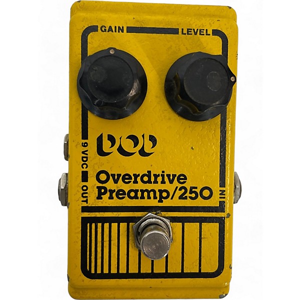 Vintage 1980 DOD Analog Overdrive Preamp 250 Effect Pedal