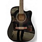 Used Ibanez Used Ibanez V70CE Black Acoustic Electric Guitar