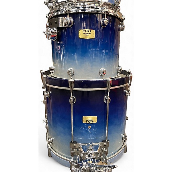 Used Mapex 6 Piece Saturn Pro Twilight Stardust Drum Kit