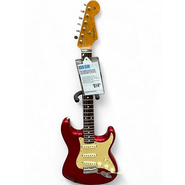 Used Fender Used 2005 Fender Classic Series '60s Stratocaster RED AND GOLD Solid Body Electric Guitar