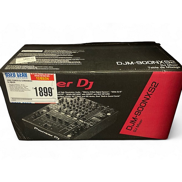 Used Pioneer DJ DJM900NXS2 DJ Mixer