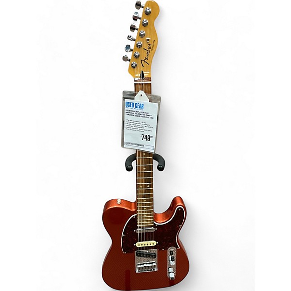 Used Fender Used 2023 Fender Player Plus Nashville Telecaster Candy Tangerine Solid Body Electric Guitar