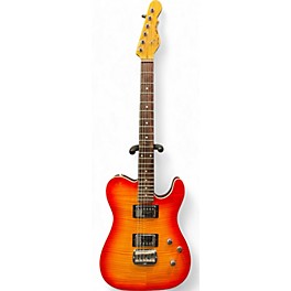 Used G&L Used G&L ASAT Deluxe Sunburst Solid Body Electric Guitar