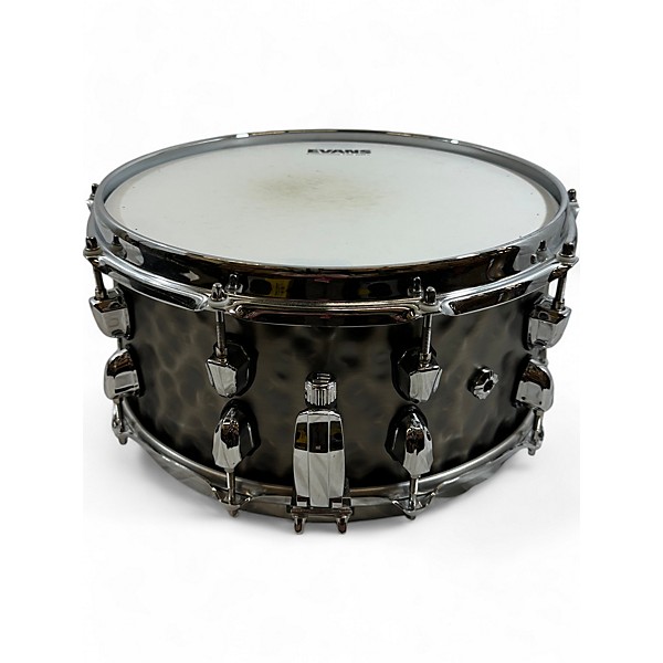 Used Mapex Used Mapex 6.5X14 Black Panther Persuader Drum Gunmetal Gray