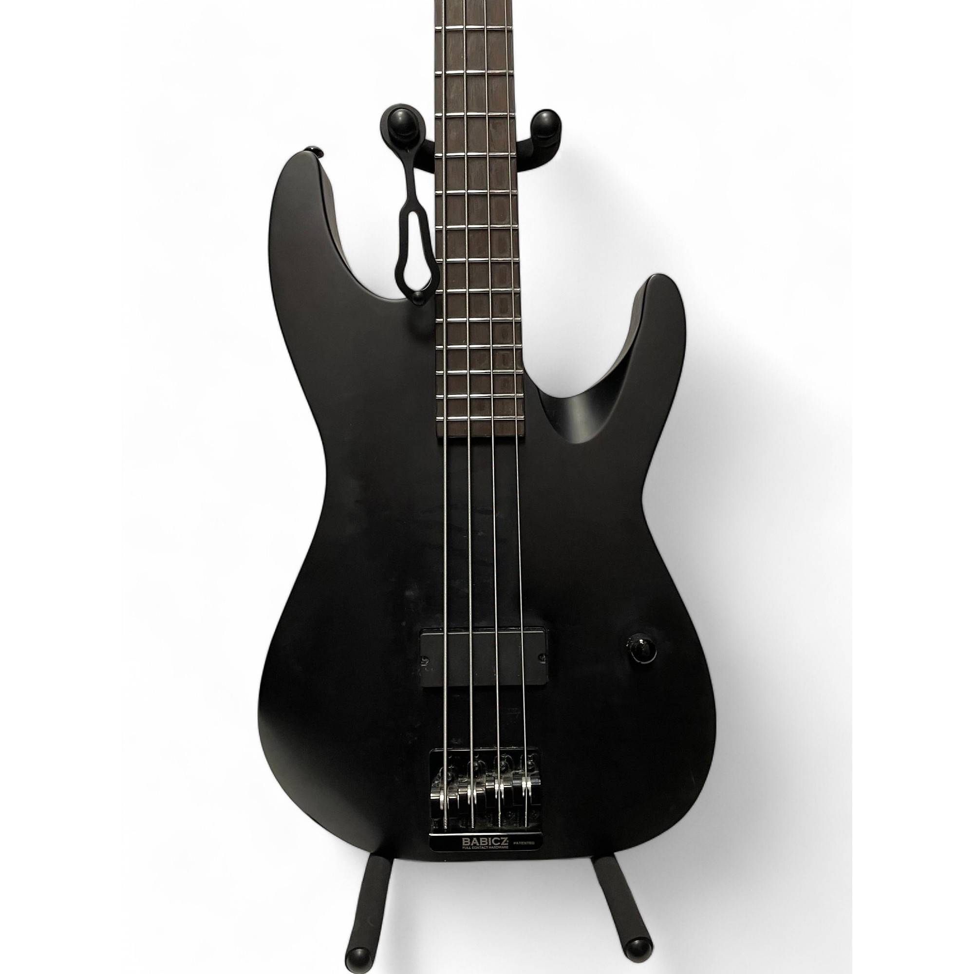Used ESP ltd black Black Electric Bass Guitar Black | Guitar
