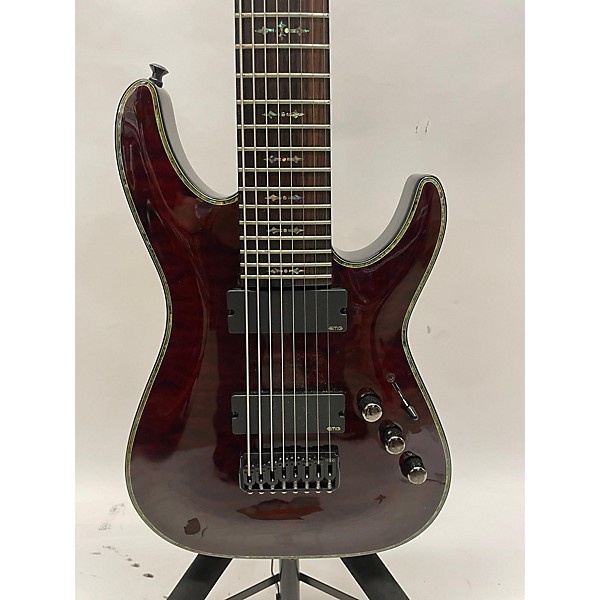 Used Schecter Guitar Research Used Schecter Guitar Research Hellraiser Special C8 Red Solid Body Electric Guitar