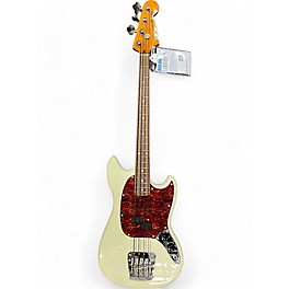 Used Genelec Used Squier Classic Vibe 60s Mustang Bass Olympic White Electric Bass Guitar