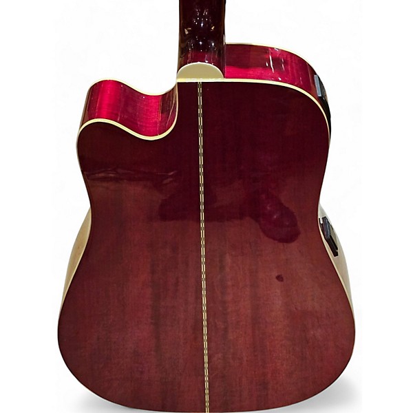 Used Greg Bennett Design by Samick Used Greg Bennett Design by Samick D-5CE Natural Acoustic Electric Guitar