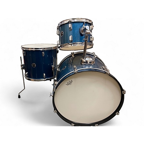 Used PDP by DW Used PDP by DW Encore 3 piece Shell Pack blue Drum Kit