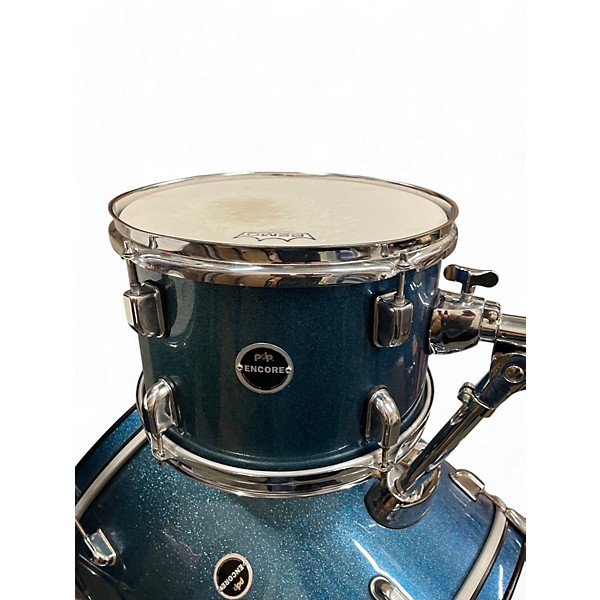 Used PDP by DW Used PDP by DW Encore 3 piece Shell Pack blue Drum Kit