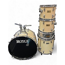 Used Royce Used ROYCE PRO CUSTOM CREAM Drum Kit