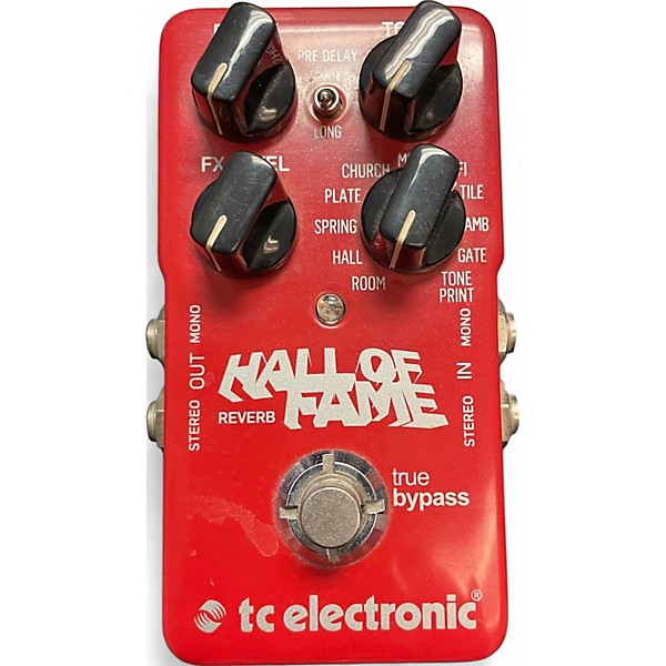 Used TC Electronic Used TC Electronic Hall Of Fame Reverb Effect Pedal