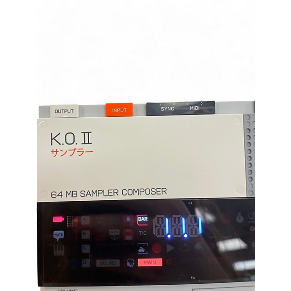 Used K.o. Ll Used K.O. ll 64MB sampler compressor MIDI Controller