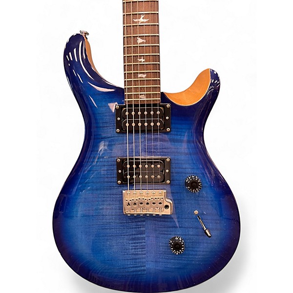 Used PRS SE CE24 Blue Solid Body Electric Guitar