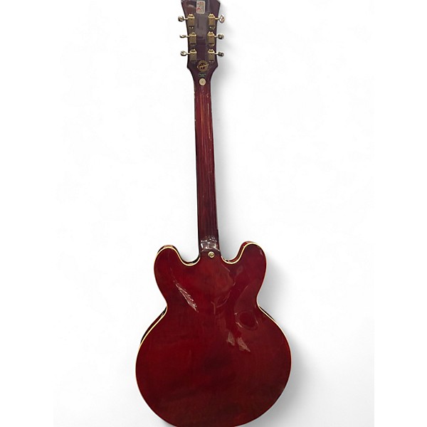 Used Epiphone Used Epiphone Rivera p93 wr Wine Red Hollow Body Electric Guitar