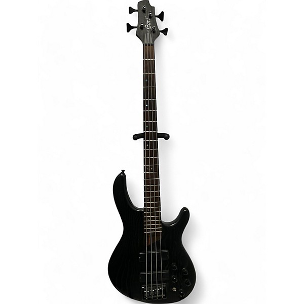 Used Cort B4 Element Trans Black Electric Bass Guitar