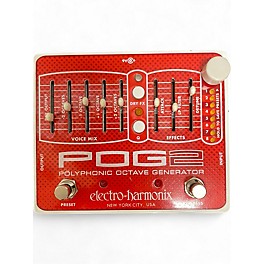 Used Electro-Harmonix Used Electro-Harmonix Pog2 Polyphonic Octave Generator Effect Pedal