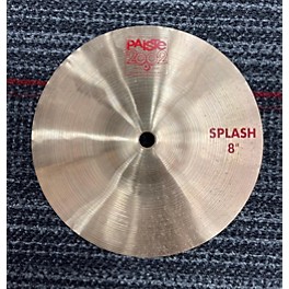 Used Paiste Used Paiste 8in 2002 Splash Cymbal