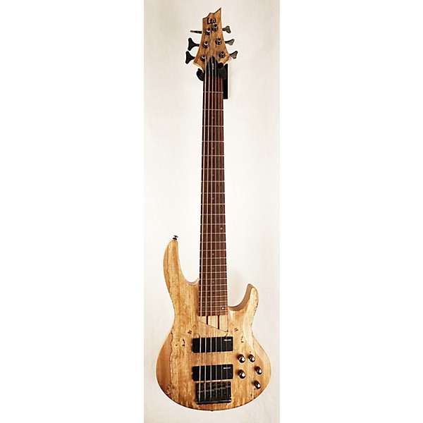 Used ESP Used ESP LTD B206SM 6 String Natural Electric Bass Guitar