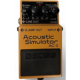 Used BOSS Used BOSS AC3 Acoustic Simulator Effect Pedal