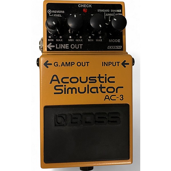 Used BOSS Used BOSS AC3 Acoustic Simulator Effect Pedal