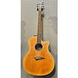 Used Dean Used Dean EFMFTGES EXOTICA Natural Acoustic Electric Guitar