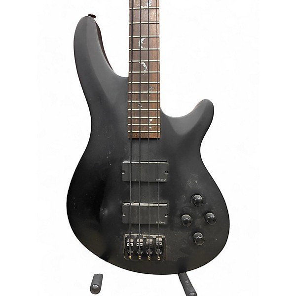 Used Schecter Guitar Research Damien 4 String Black Electric Bass Guitar