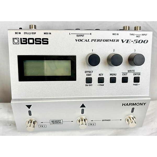 Used BOSS Used BOSS VE500 Vocal Performer Vocal Processor