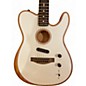 Used Fender Used Fender Acoustasonic Player Telecaster Atomic White Acoustic Electric Guitar