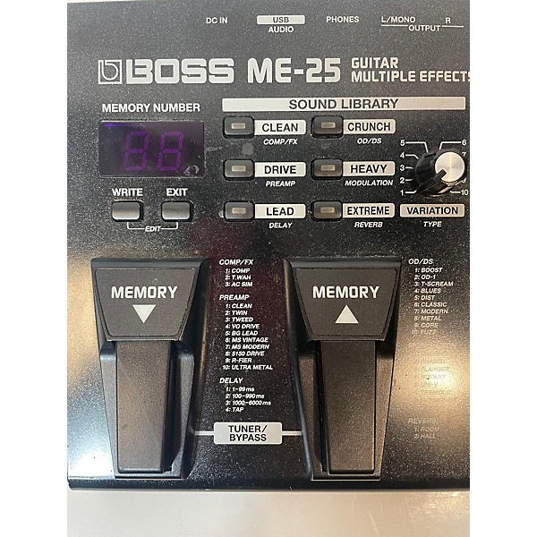 Used BOSS Used BOSS ME-25 Effect Processor