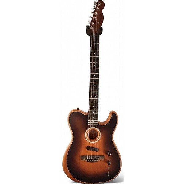 Used Fender American Acoustasonic Telecaster Sunburst Acoustic Electric Guitar,Specials : American Fashion Style Bags On Sale