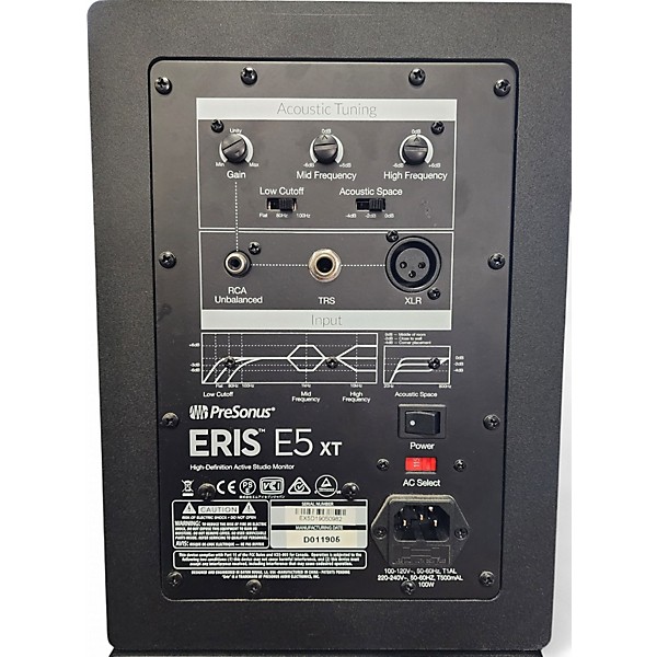 Used PreSonus Eris E5 Pair Powered Monitor