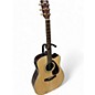 Used Yamaha FX335C Natural Acoustic Electric Guitar