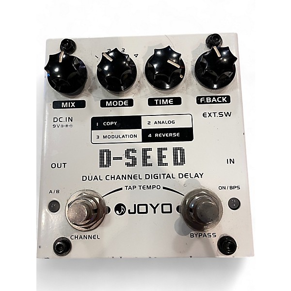 Used Joyo D-Seed Digital Delay Effect Pedal