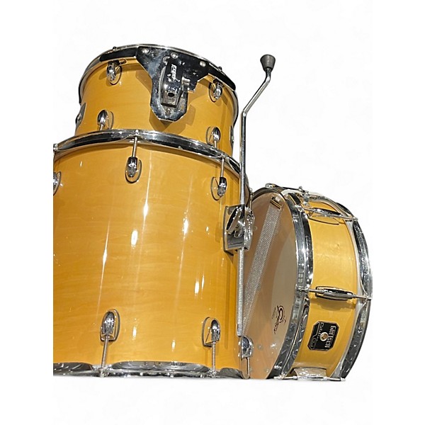 Used Gretsch Drums 4 Piece Catalina Vintage Yellow Drum Kit