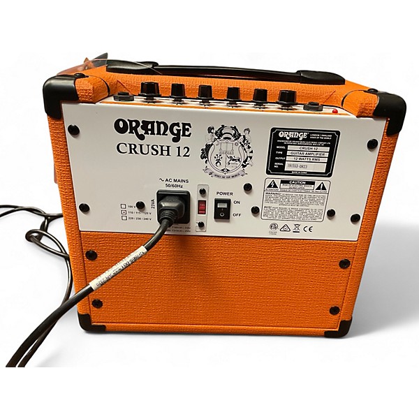 Used Orange Amplifiers Used Orange Amplifiers Crush 12 Guitar Combo Amp