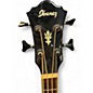 Used Ibanez Used Ibanez AEB10BE Black Acoustic Bass Guitar