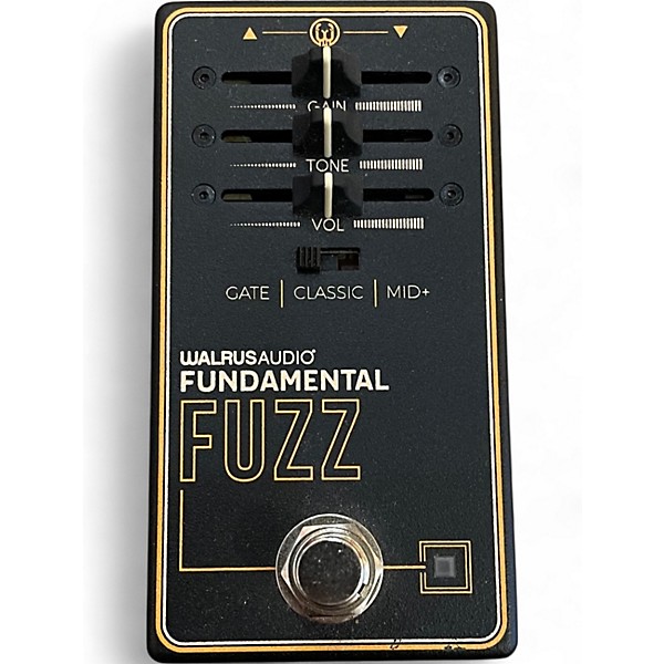 Used Walrus Audio Fundamental Fuzz Effect Pedal