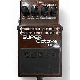 Used BOSS OC3 Super Octave Effect Pedal